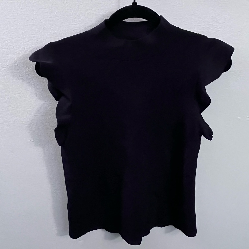 Ann Taylor Mock Neck Blouse